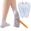 Acupressure Reflexology Ankle Socks with Massage Stick (RA-163)