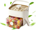 Ice Cube Tray with Lid & Bin (RA-119)