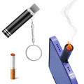 USB Electric Type-C Lighter | Flameless Windproof Mini Keychain Lighter (RA-033)