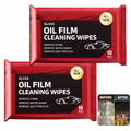 Car Glass Oil Film Cleaning Wipes (20 PCS) – Streak-Free Windshield Cleaner | Removes Water Marks & Oil Film (RA-041)